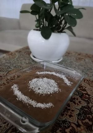 عکسی از دستور حلوای شیرخشک