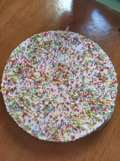 Una foto de Tarta de petit suisse