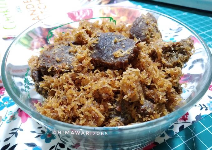 Anti Ribet, Memasak Serundeng Daging Sapi Irit Anti Gagal