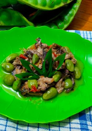 Foto resep Pete tongkol suwir