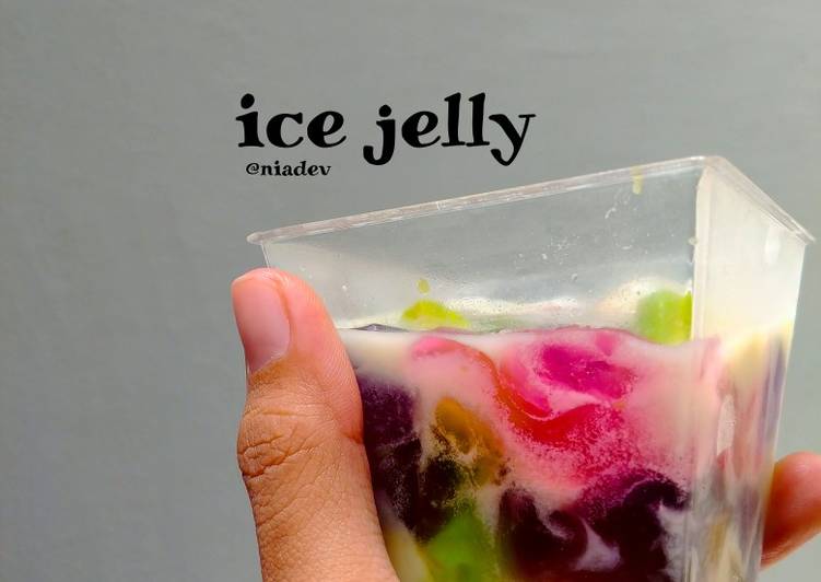 Resep masakan Ice Jelly Susu | Resep Bumbu Ice Jelly Susu Yang Menggugah Selera