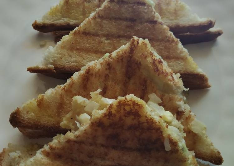 Easiest Way to Make Perfect EggBreadSandwitch