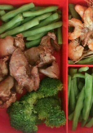 Foto resep Diet ala desi (rempelo ati + sayur)