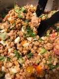 Ensalada veraniega de lentejas