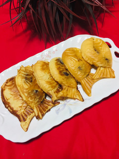 Una foto de Japanese Taiyaki 🥣 Pastelitos con forma de Pez con Rellenos Diferentes !