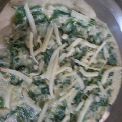 A picture of Creamed spinach corn.