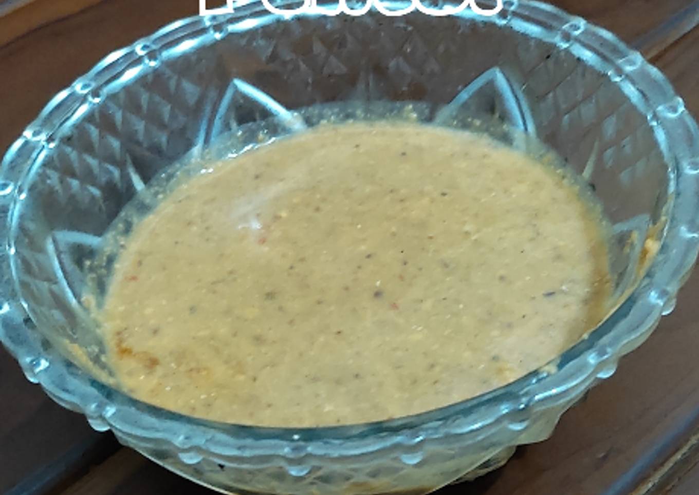 Bumbu Kacang Untuk Pentol