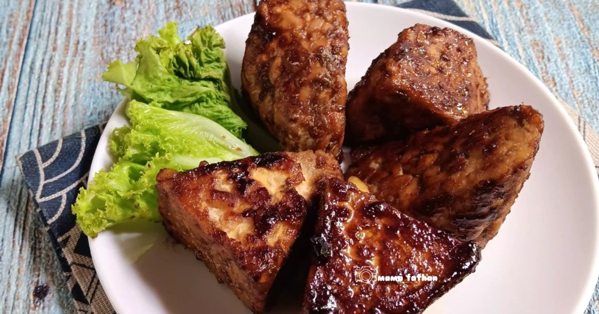 Bacem tempe panggang