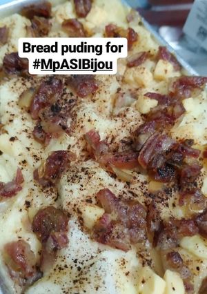 Foto resep Bread Puding Kurma MPASI 11m+