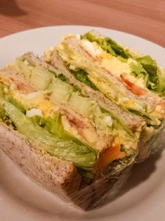 Foto resep Egg salad sandwich