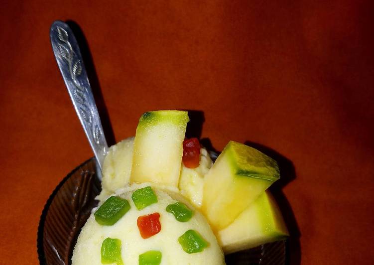 Muskmelon icecream