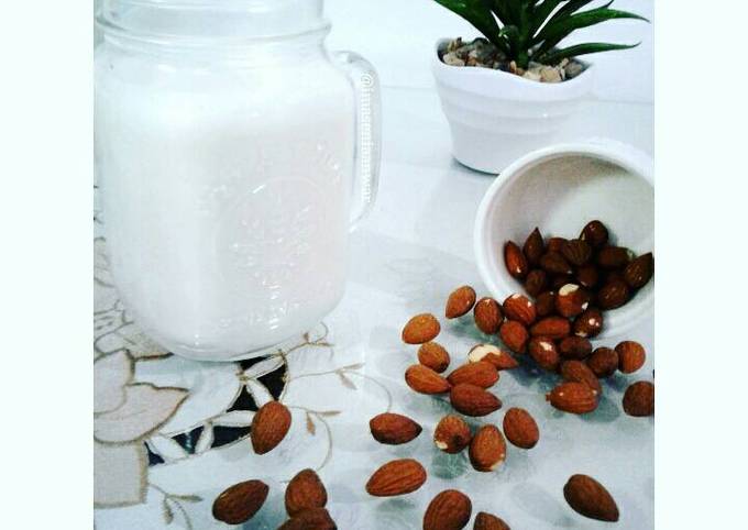 Resep Almond Milk Oleh Ima Senia Anwar Cookpad 1403