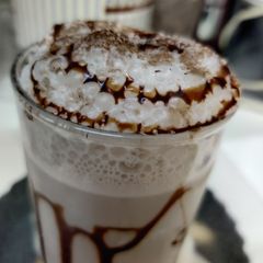 A picture of Healthy flax seeds smoothie.