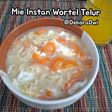 Mie Instan Wortel Telur