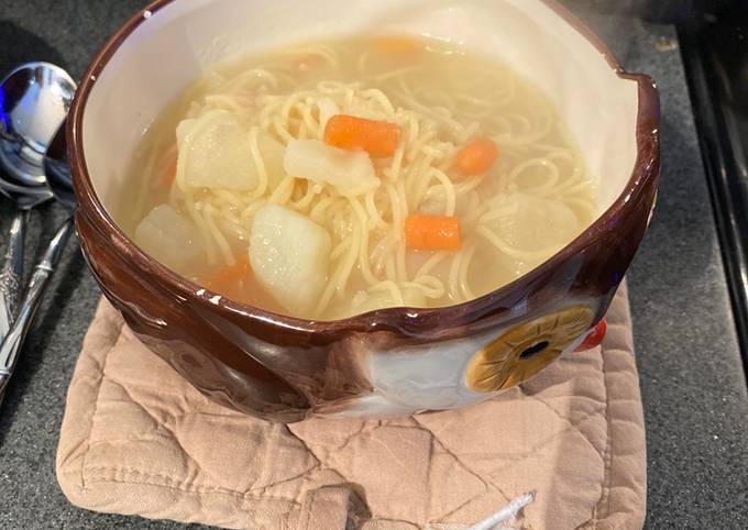 Steps to Prepare Favorite Chicken Noodle Soup