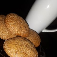 A picture of Ginger snaps #charity recipe.