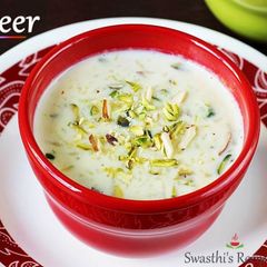 A picture of Rice Kheer.