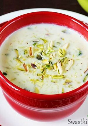 A picture of Rice Kheer.