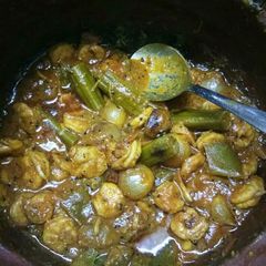Prawn spicy gravy A picture of Prawn spicy gravy.