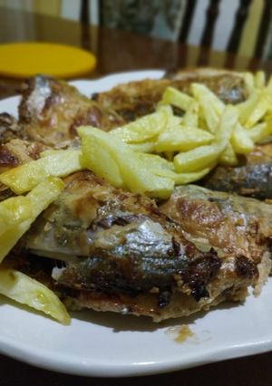 صورة لوصفة سمك بصوص الطحينة