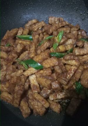 Foto resep Tempe Orek Basah