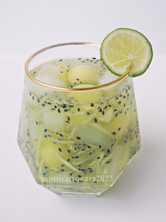 Foto resep Es Melon Timun Serut