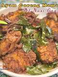 Ayam Goreng Mamak Set Nasi Ganja (Part 2: Menggoreng)