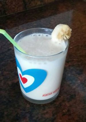 Una foto de Batido de plátano 🍌