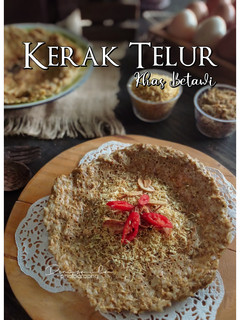Foto resep Kerak Telur Khas Betawi