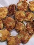 Corn flakes bundás cukkini