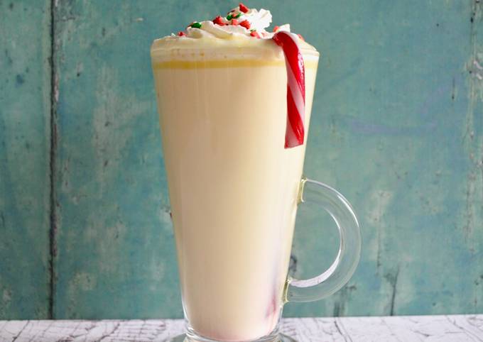 Peppermint White Hot Chocolate