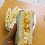 Bánh mì sandwich kẹp trứng mayonnaise