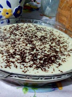 Foto resep Bread Chocolate Pudding with Vla