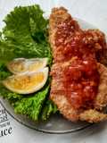Chicken Schnitzel with Brown Sauce