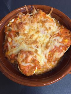 Una foto de Gratinado rápido de huevo