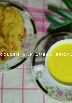 Foto resep Golden Milk (Susu kunyit sehat)