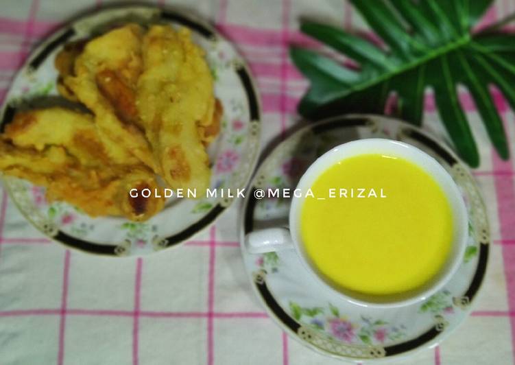 Bagaimana Menyiapkan Golden Milk (Susu kunyit sehat) Anti Gagal