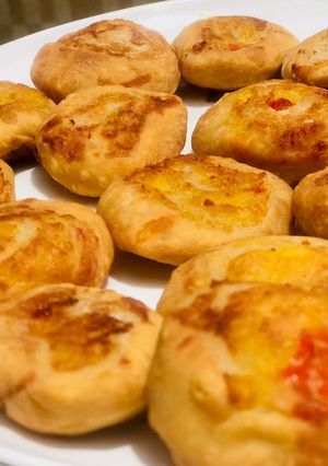 A picture of Potato pinwheels.