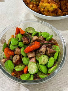 Foto resep Oseng Cumi Asin Pete