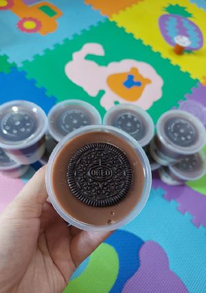 Foto resep Pudding Oreo Milo Istimewa