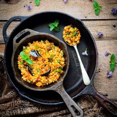 A picture of Barley khichdi.