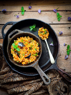 A picture of Barley khichdi.