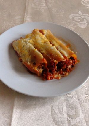 Marhahúsos cannelloni recept fotója