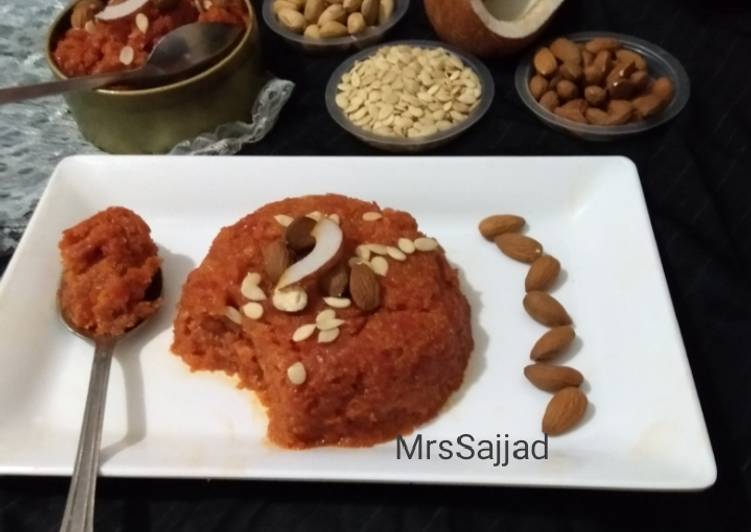 Recipe of Super Quick Homemade Carrot Halwa