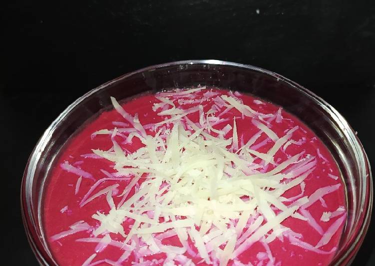 Salmorejo de remolacha