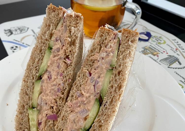 Resep Spicy Tuna Mayo Sandwich Anti Gagal