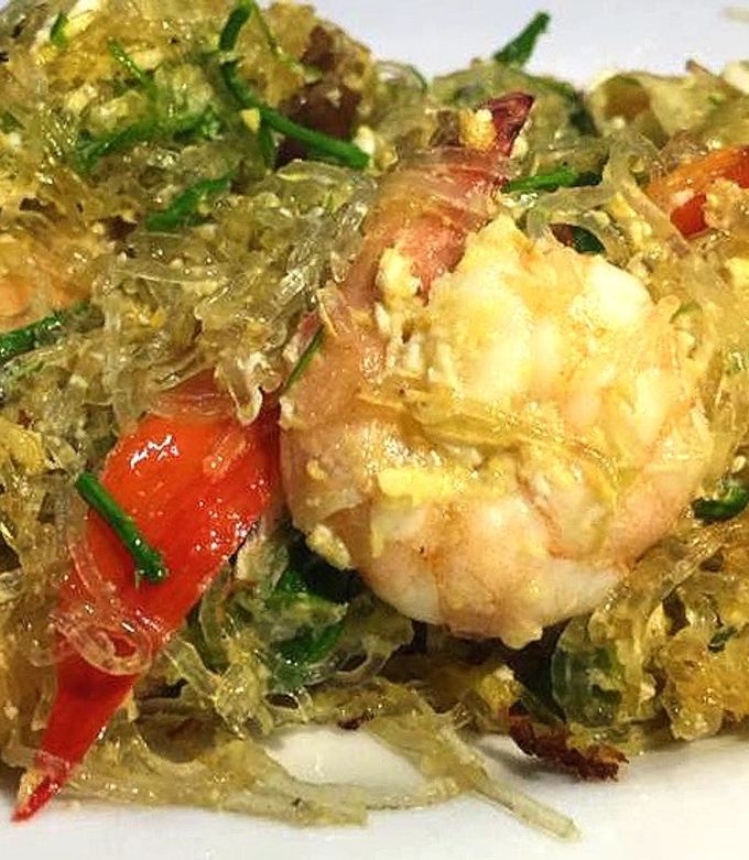 รูปของ กุ้งผัดวุ้นเส้น