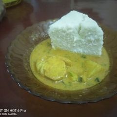 King fish curry#mystaplefoodcontest#4wkschallenge A picture of King fish curry#mystaplefoodcontest#4wkschallenge.