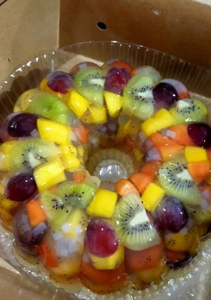 Foto resep Puding Buah