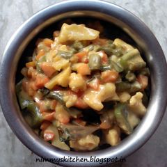 A picture of Navratan Korma.